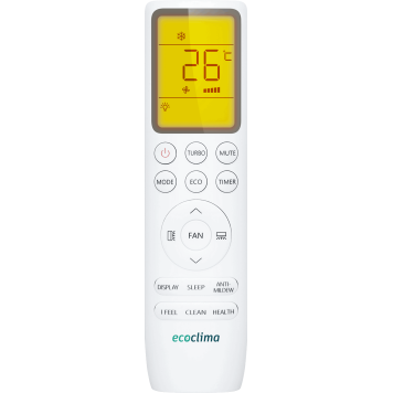 Настенный кондиционер Ecoclima ECW-TC12/AA-4R1 + EC-TC12/A-4R1, белый-3