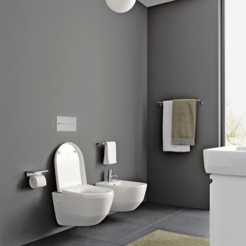 Laufen Pro Биде подвесное 56x36x33,5 см, с 1 отв., c покрытием LCC цвет: белый-2