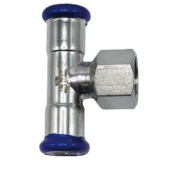 Тройник, 35х1х35, В, нержавеющая сталь