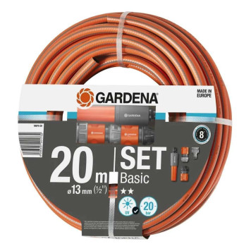 Набор для полива со шлангом Gardena Basic