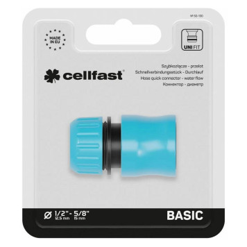 Коннектор Cellfast BASIC 1/2 (блистер)-1