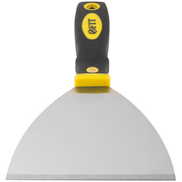 Шпатель для удаления ржавчины Профи, толщ. лезвия 1 мм, двухкомп.ручка с метал.бойком 5 (125 мм)-3