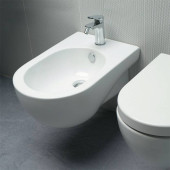 Azzurra Nuvola Биде подвесное 55x35xH25 см c 1 отв., с креплением KIT2000CF, цвет: Bianco lucido. NUBKS000000MBI/(NUV500/SOSK bi)*1