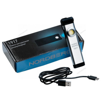 Фонарь светодиодный, аккумуляторный (без зарядного устройства) NORDBERG 1917-10