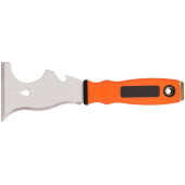 Шпатель-скребок, многофункциональный 8-в-1, нержавеющая сталь, 2К-ручка, 75 мм