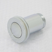 Выпуск Alcaplast 11/4 Click-clack с переливом H=69 мм металл малая пробка хром