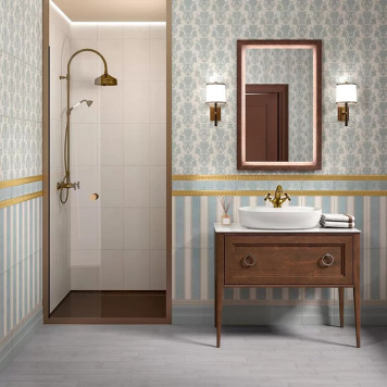 Kerama Marazzi Plaza Classic Зеркало 65x100см, цвет: орех. PL.C.mi.65\NUT-3