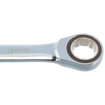 Ключ гаечный комбинированный трещоточный Jonnesway 19 мм-1