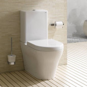 TOTO MH Унитаз моноблок 39.2x70.4x41см, безободковый, Tornado Flush, CeFiONtect, цвет: белый. CW161Y#XW,  SW10044G1#W
