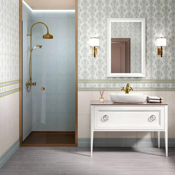Kerama Marazzi Plaza Classic Зеркало 65x100см, цвет: белое матовое. PL.C.mi.65\WHT-4