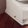 Kerasan Waldorf Унитаз 65х37см., приставной, c низким бачком, ручкой смыва справа, цвет: белый/бронза