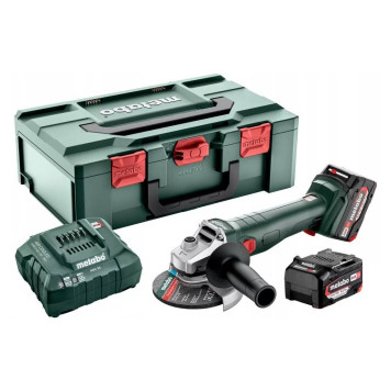 Машина шлифовальная угловая аккумуляторная Metabo W 18 L 9-125++ЗУ ASC55-4