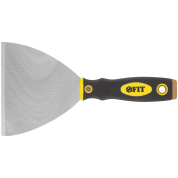 Шпатель для удаления ржавчины Профи, толщ. лезвия 1 мм, двухкомп.ручка с метал.бойком 5 (125 мм)