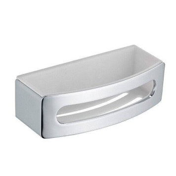 Полка, Keuco, Elegance, шгв 239-105-70, цвет-хром/белый