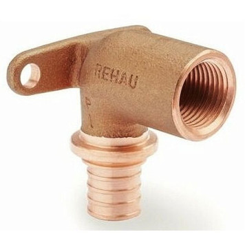 Водорозетка Rehau RAUTITAN DN 16 мм Rp 1/2 RX+ с длинным патрубком и внутренней резьбой. 14563621001