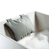 Decor Walther Loft NK Подушка для ванной 32x21см, на двух присосках, нейлон, подвесной, цвет: серый. 0952093