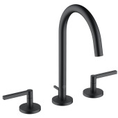 Kludi 20 143 3915 Nova Fonte Pur Смеситель для раковины 185 мм, на 3 отв., со слив гарн, 90°, Компл 201433915