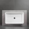 VilleroyBoch Collaro Раковина накладная 56х36х14.5см., без отв., цвет: альпийский белый. 4A205601