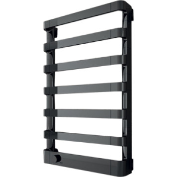 Полотенцесушитель IRSAP STEP-E 1255/500 электрический, CL.2E T01, (черный хром) SEL050T2EIR01NNN02