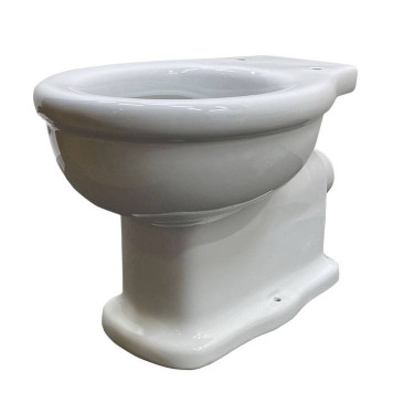 Sbordoni Palladio Унитаз 43х36см, с высоким бачком, слив в стену, фурнитура мат.бронза, белый-1