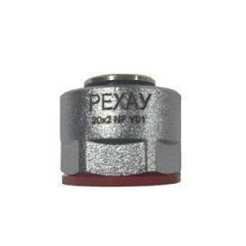 Резьбозажимное соединение, РЕХАУ, THERM S, НГ ЕК, 3/4, 20х2, хромированная латунь