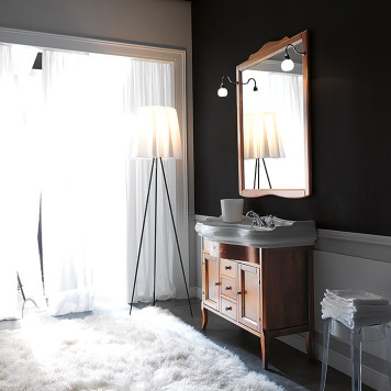 Kerasan Retro Комплект мебели 100см, напольный, 3 отв., цвет: noce. 734740, 105001*3-1