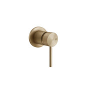 Gessi 316 Смеситель для душа, встраиваемый, цвет: Warm bronze brushed PVD. 54019#726