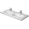 Duravit D-Code Раковина 120х49см., 1 отв., двойная, цвет: белый. 03481200002