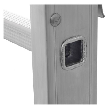 Лестница двухсекционная универсальная STAIRS 6 ступеней AL206-6