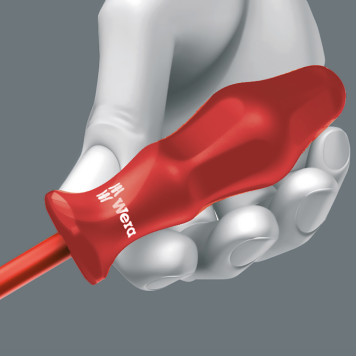 Изолированная крестовая отвёртка Wera PH 0x80 мм VDE 1762i-1
