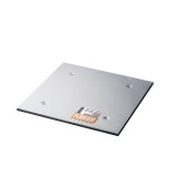 Экран защитный (430/0,5 мм) 480*480 с отв. Ф120