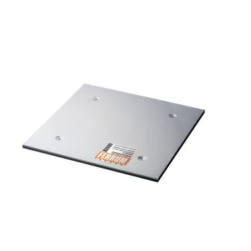 Экран защитный (430/0,5 мм) 480*480 с отв. Ф120