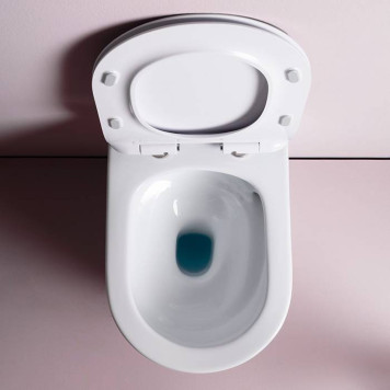 Artceram File 2.0 Унитаз подвесной 36х52см, безободковый, турбо смыв the.reel, saniglaze, цвет: белый матовый-1