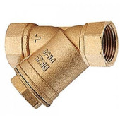 Фильтр механической очистки, Giacomini, R74A, 3/4, В, PN, бар-30, T°C -110, латунь