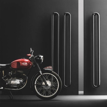 Antrax Tubone Полотенцесушитель электрический21x170H см, цвет: черный матовый. ECTNVS170001T/NEOP-1