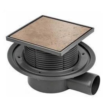 BETTOSERB трап 15х15 Simply Perfect с мультисифоном, горизонтальный выпуск Трап горизонтальный с комбинированным затвором 15х15 см. Вставка под плитку (максимальная толщина 10мм вместе с клеевым слоем). Производительность 70 л/мин. Монтажная высота 68м