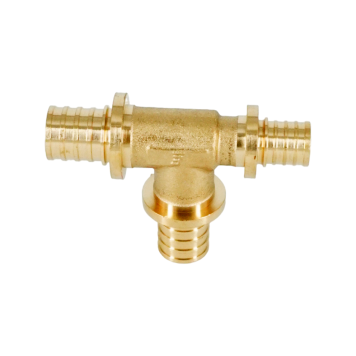 Тройник редукционный Ø20-20-16 ELSEN, латунь, CN