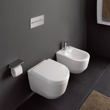 Laufen Pro Биде подвесное 56x36x33,5 см, с 1 отв., c покрытием LCC цвет: белый-1