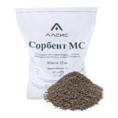 Сорбент МС фракция 0,7-1,4 мм, 25 кг/18,5 литров
