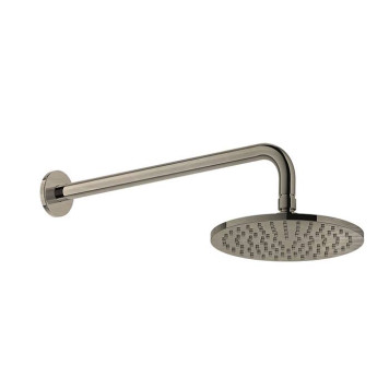 Gessi Emporio shower Верхний душ Oslash;20см., подвесной, поворотная, с защитой от известкового налёта, цвет: Finox Brushed Nickel