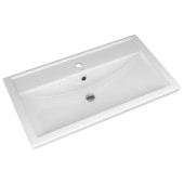 AQ 4640021064733 Kirovit Раковина Фостер 800 815х455х195 мм, с отв. под смес., с отв. 4640021064733