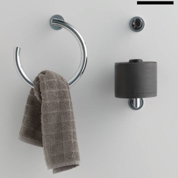 Bertocci Cento Полотенцедержатель - кольцо 25см., цвет: хром. 118 0104 0000-1