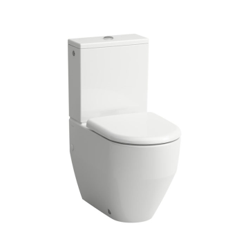 Laufen Pro Унитаз моноблок, приставной 36х65х44см., слив универсальный, подвод сбоку, цвет: белый. 8.2595.2.000.000.1, 8.2995.2.000.872.1-5