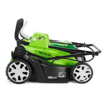 Газонокосилка аккумуляторная Greenworks G40LM35 (без АКБ и ЗУ)-1