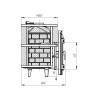 Печь для бани PROMetall Атмосфера L КТТ сетка нержавейка