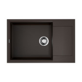 Omoikiri Sakaime 78-LB ES Кухонная мойка из Tetogranit, крыло справа, 78x22 см, цвет: espresso 4997226