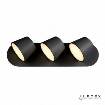 Бра iLedex Flexin W1118-3AS BK-3