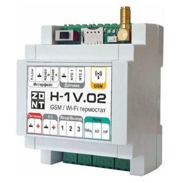 Контроллер TVP Electronics отопительный GSM/Wi-Fi ZONT H-1V.02-1