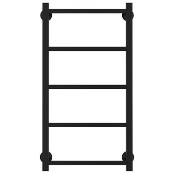 Стилье Версия-КН Полотенцесушитель водяной 40x80h, цвет черный 17640-8040-1