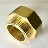 Переход резьбовой DN40х32 В 1.1/2 х Н 1.1/4 латунь